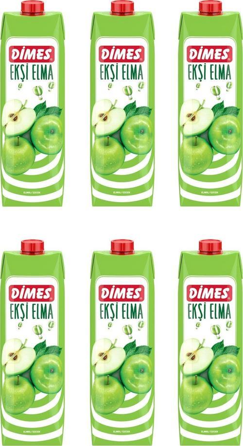 Ekşi Elmalı İçecek 1 Lt X 6 Adet