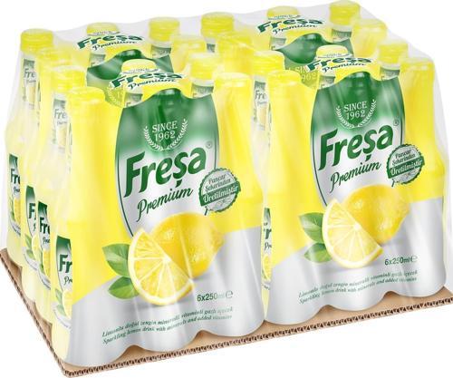 Premium Limonlu Vitaminli Maden Suyu 250 Ml X 24 Adet