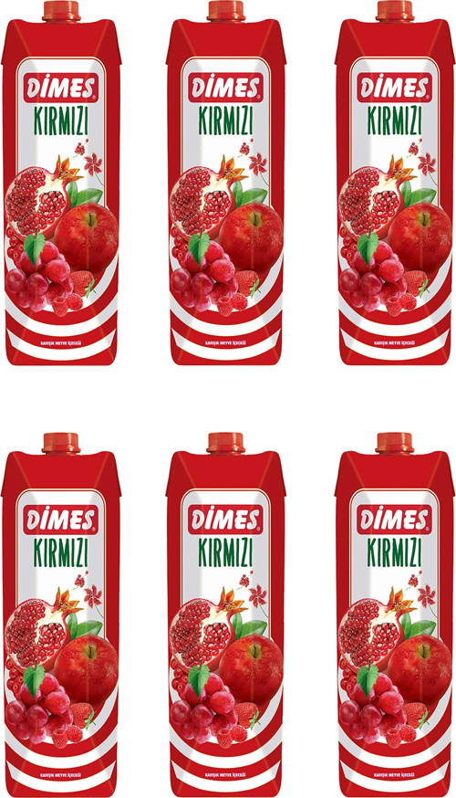 Kırmızı Karışık Meyveler İçeceği 1 Lt X 6 Adet