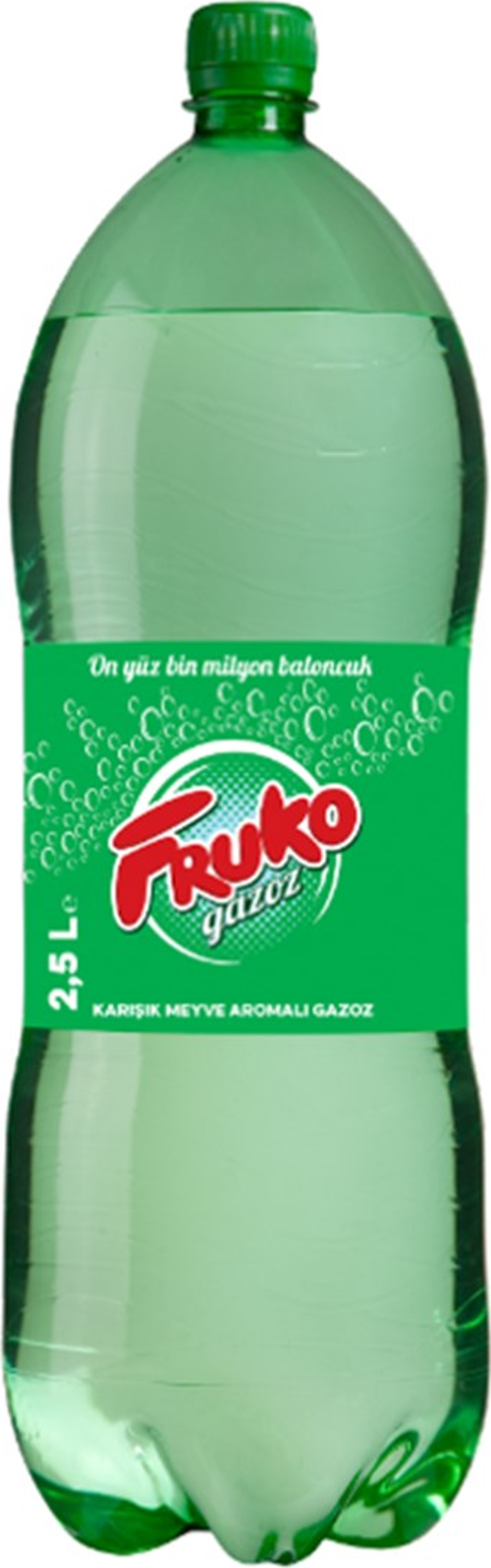 Karışık Meyve Aromalı Gazoz 2,5 Lt