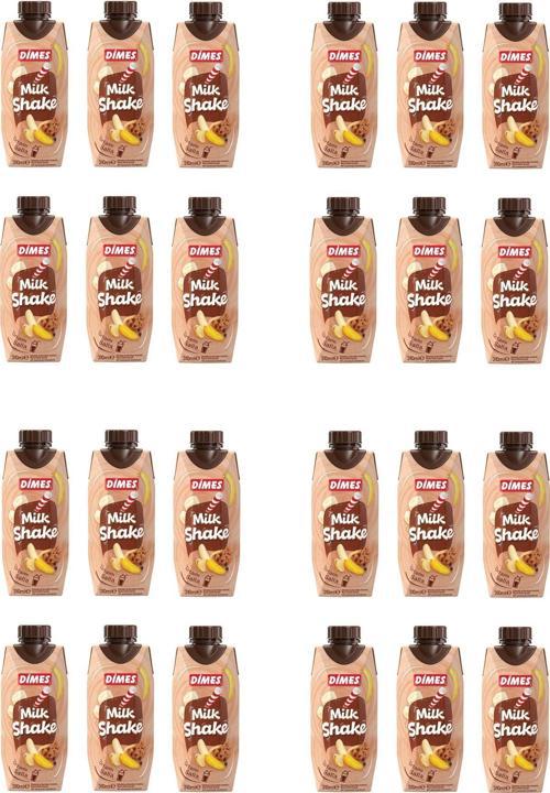 Milkshake Çikolata Ve Kurabiye Aromalı Muzlu 310 Ml X 24 Adet