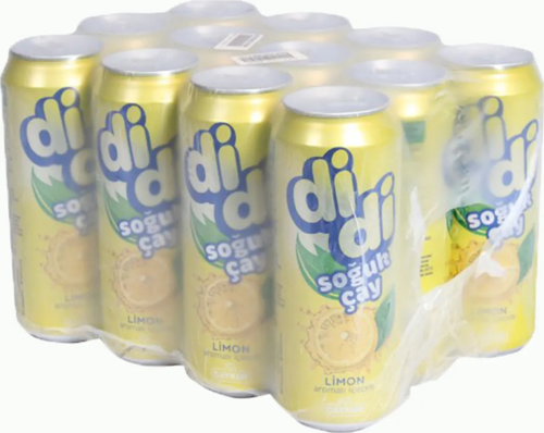 Çaykur Didi Limon Aromalı Soğuk Çay 500 Ml X 12 Adet