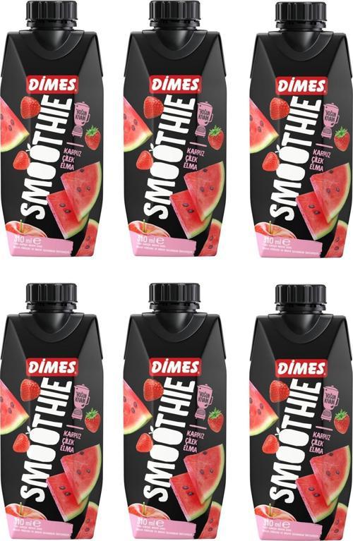 Smoothie Karpuz Çilek Elma 310 Ml X 6 Adet