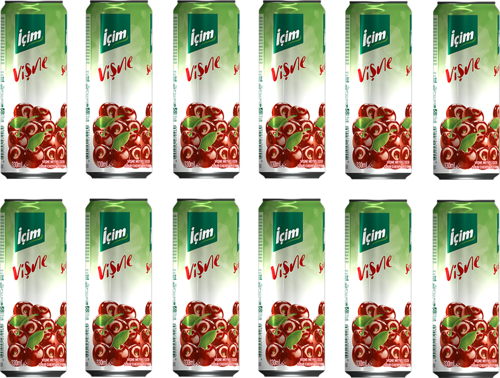 Meyve Suyu Vişne 330 Ml X 12 Adet