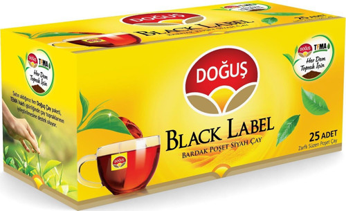 Black Label Bardak Poşet Çay 25 Adet