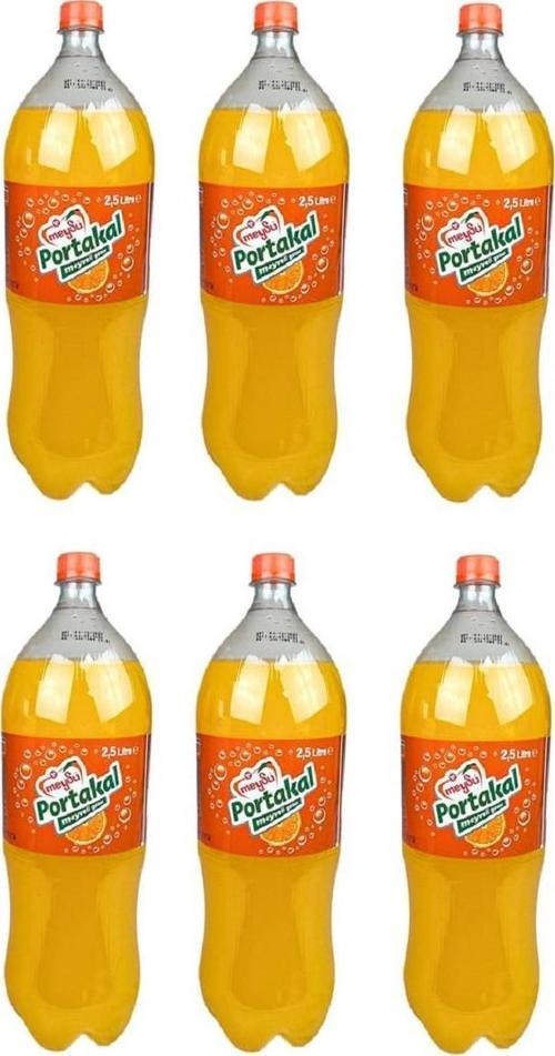 Portakal Aromalı Gazoz 2,5 Lt X 6 Adet