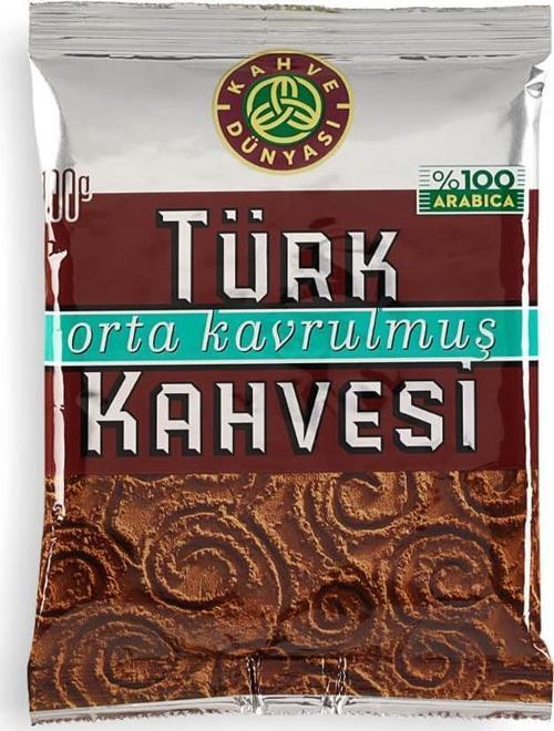Orta Kavrulmuş Türk Kahvesi 100 Gr