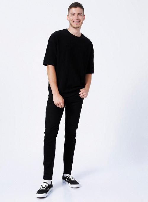 Normal Bel Skinny Fit Siyah Erkek Denim Pantolon 22.01.70.004_Xavıer Jeans