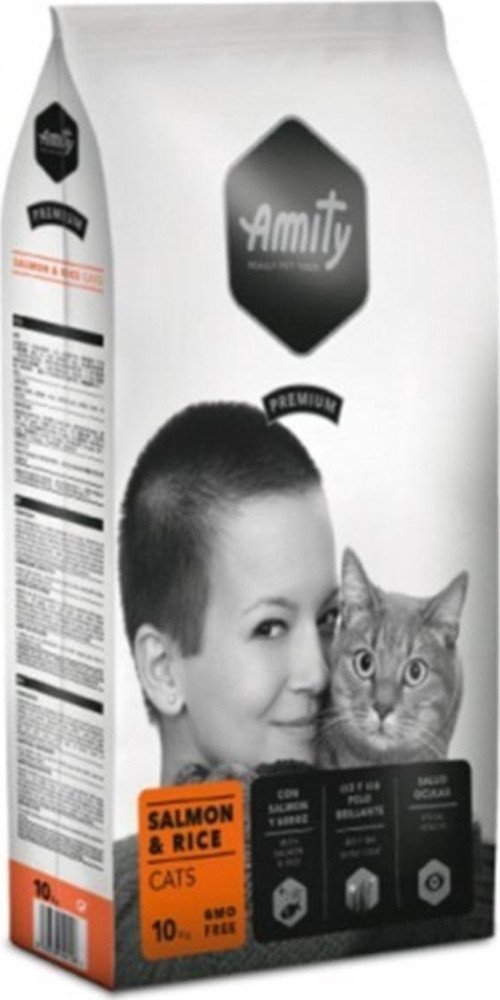 Premium Somon Ve Pirinçli Yetişkin Kedi Maması 10 Kg