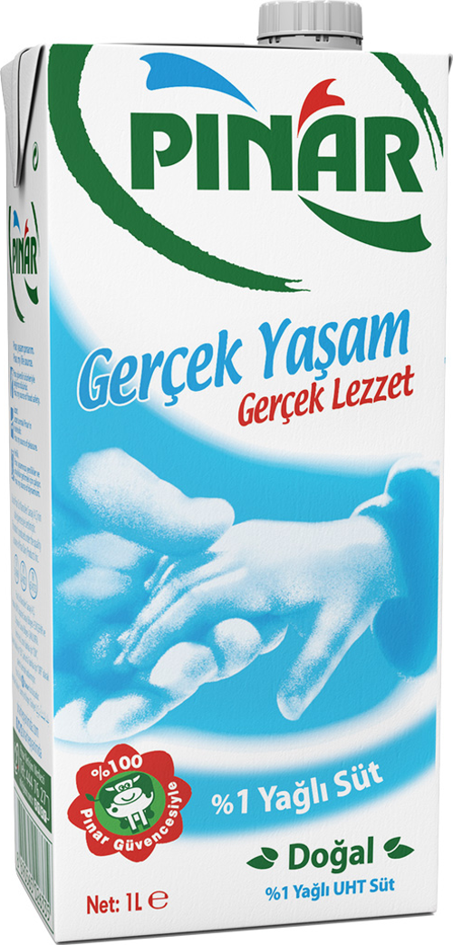 %1 Yağlı Süt 1 Lt