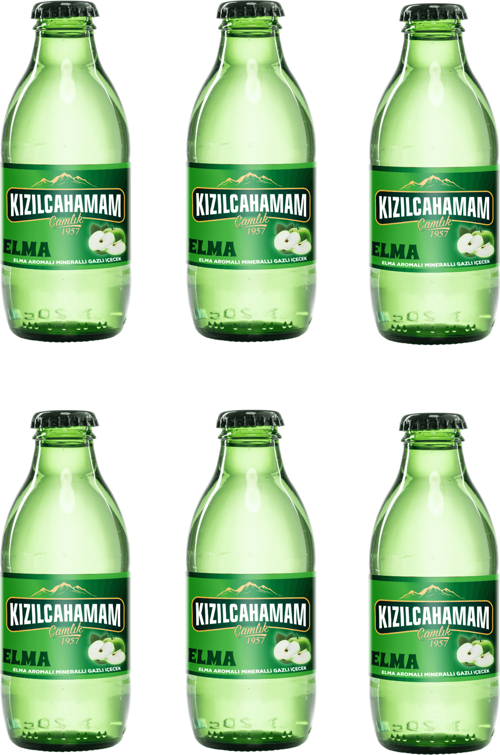 Çamlık Elma Aromalı Maden Suyu 200 Ml X 6 Adet
