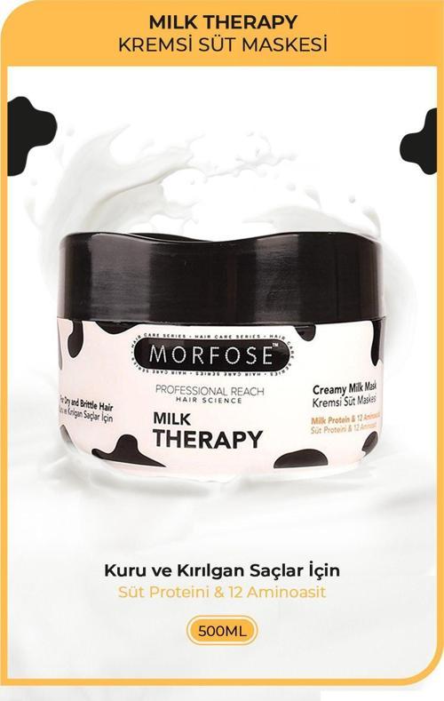 Milk Therapy Saç Bakım Kremi 500 Ml - Besleyici, Koruyucu Etki