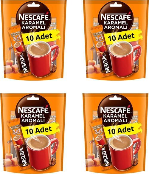 3Ü1 Arada Karamel Aromalı Kahve 17,6 Gr X 40 Adet