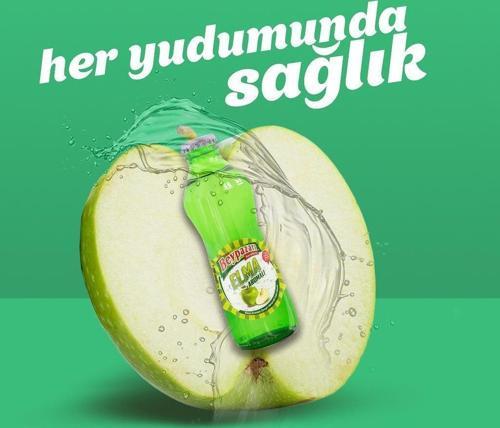 Elma Aromalı Maden Suyu 200 Ml X 24 Adet