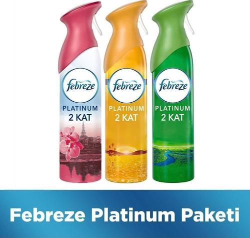 Platinum Hava Ferahlatıcı Oda Kokusu  3'Lü  (Gizemli Tayland, Mistik Mezopotamya, Amazon)