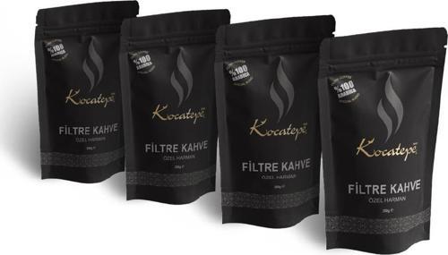 Kocatepe Filtre Kahve Özel Harman 250 Gr X 4 Adet