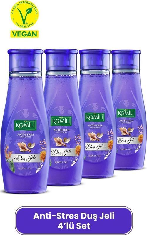 Anti-Stres Vegan Duş Jeli 4'Lü Set - Egzotik Koku - 4 X 500 Ml