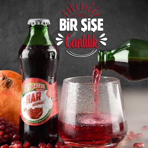 Nar Aromalı Maden Suyu 200 Ml X 6 Adet