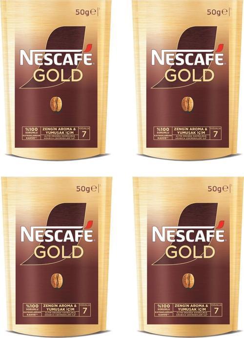 Gold Kahve Poşet 50 Gr X 4 Adet
