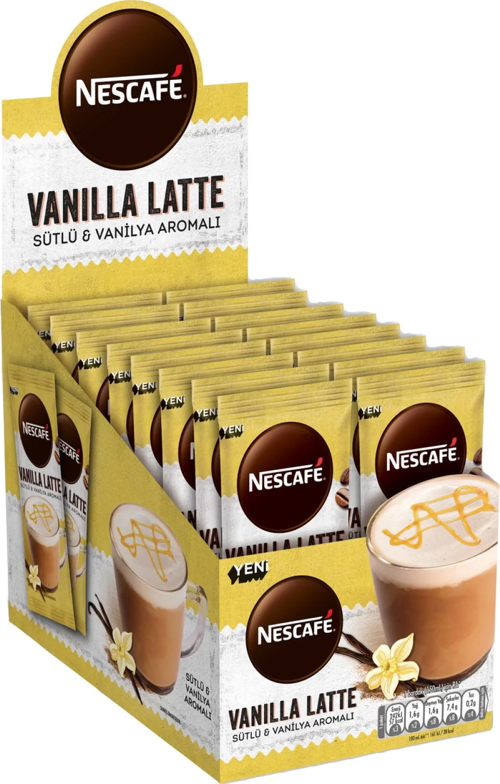 Vanılla Latte Sütlü Vanilya Aromalı 14,5 Gr X 24 Adet