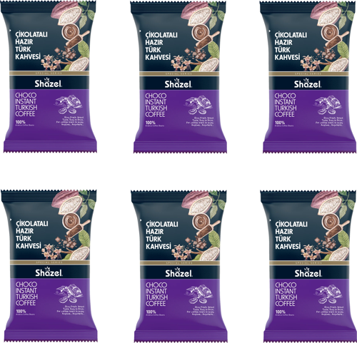 Çikolatalı Hazır Türk Kahvesi 100 Gr X 6 Adet