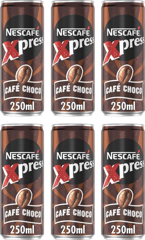 Xpress Cafe Choco Soğuk Kahve 250 Ml X 6 Adet