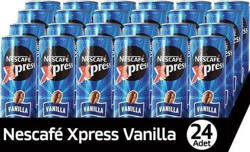 Xpress Vanilya Soğuk Kahve 250 Ml X 24 Adet