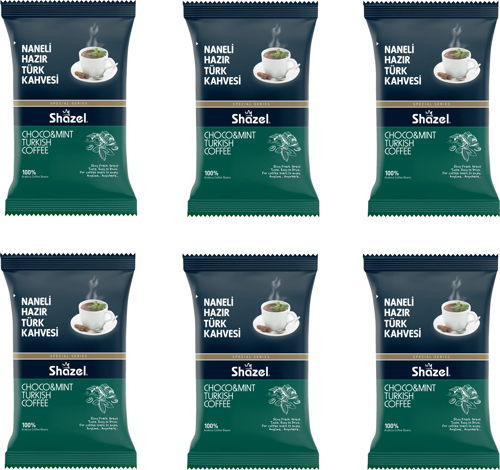 Naneli Hazır Türk Kahvesi 100 Gr X 6 Adet