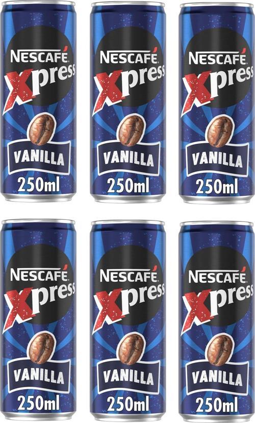 Xpress Vanilya Soğuk Kahve 250 Ml X 6 Adet