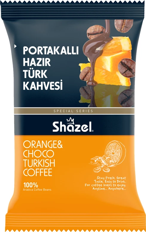 Portakallı Hazır Türk Kahvesi 100 Gr