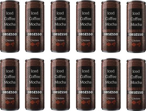 Çikolata Soğuk Kahve 250 Ml X 12 Adet