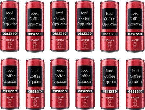 Köpüklü Soğuk Kahve 250 Ml X 12 Adet