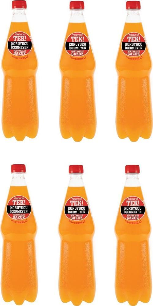 Efsane Gazozu Portakallı 1 Lt X 6 Adet