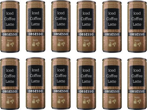 Sütlü Soğuk Kahve 250 Ml X 12 Adet