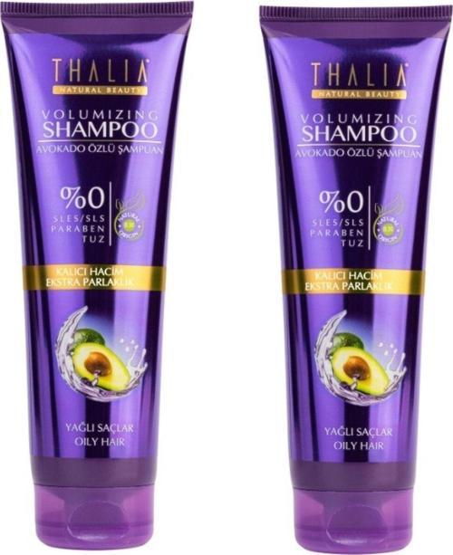 Ebru Şallı Avokado Özlü Yağlı Saçlar Için Hacim Verici Bakım Şampuanı 2 X300 Ml -Yeni Ambalaj