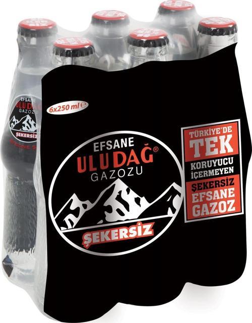 Efsane Gazozu Şekersiz 250 Ml X 6 Adet