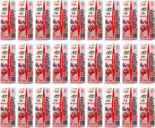 %100 Vişne Kiraz Üzüm Suyu 200 Ml X 27 Adet