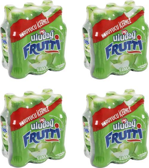Frutti Elma Aromalı Maden Suyu 200 Ml X 24 Adet