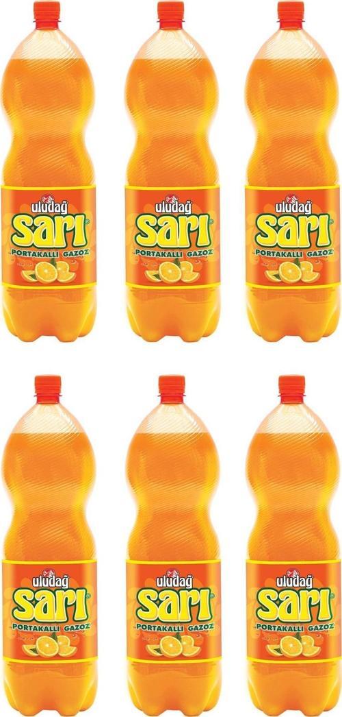 Sarı Portakallı Gazoz 2,5 Lt X 6 Adet