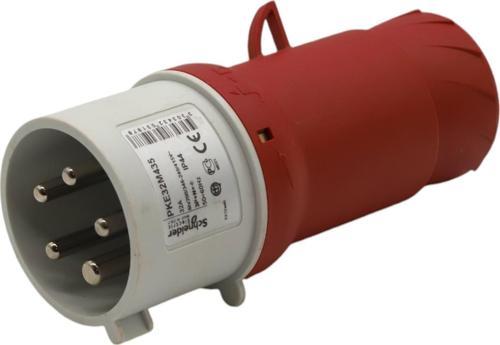 SCHNEIDER PKE32M435  5x32A 3P+N+T IP44 TRİFAZE VİDALI CEE NORM DÜZ FİŞ