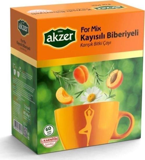 For-Mix Kayısılı Biberiyeli 60 Poşet Çay