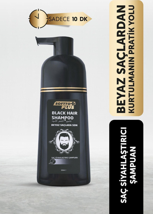 Black Hair Shampoo Siyahlaştırıcı 350 Ml