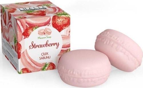 Çilek Macaron Sabunu - 100 Gr