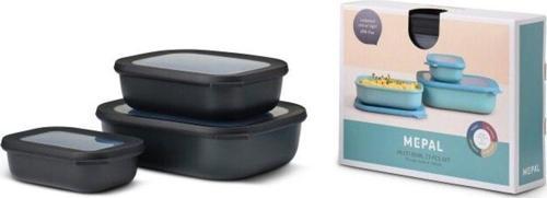 Set Cirqula Rectangular 3 Parça Saklama Kabı