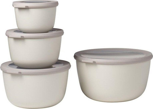 Set Cirqula Round 4 Parça Saklama Kabı (500 1000 2000 3000)