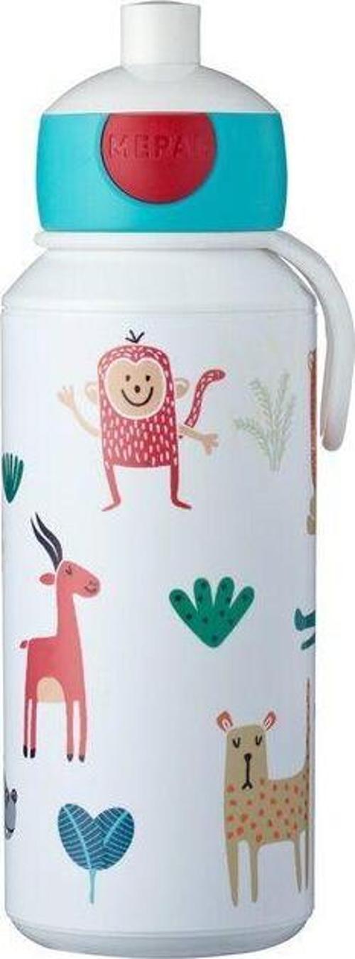 Drinking Bottle Pop Up Campus Içecek Şişesi 400 Ml - Animal Friends