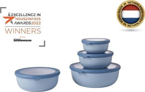 Set Cirqula Round 4 Parça Saklama Kabı