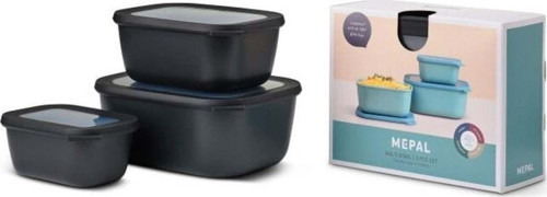 Set Cirqula Rectangular 3 Parça Saklama Kabı