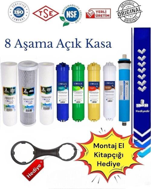 Tüm Açık Kasalar Için Filtre Seti (Orjinal Yeni Seri) 8 Aşamalı, Benc Membran