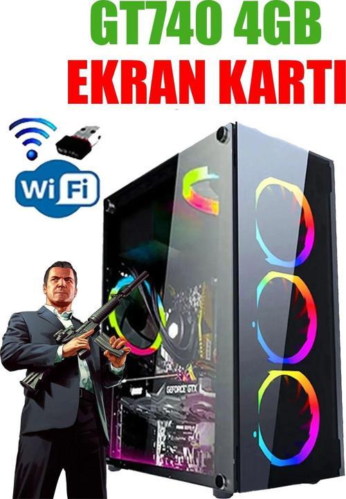 99X ( Gta 5 ) I7 860,16Gb Ram,256Gb Ssd,4Gb Gt740 128Bit Ekran Kartı,Oyuncu Masaüstü Bilgisayarı